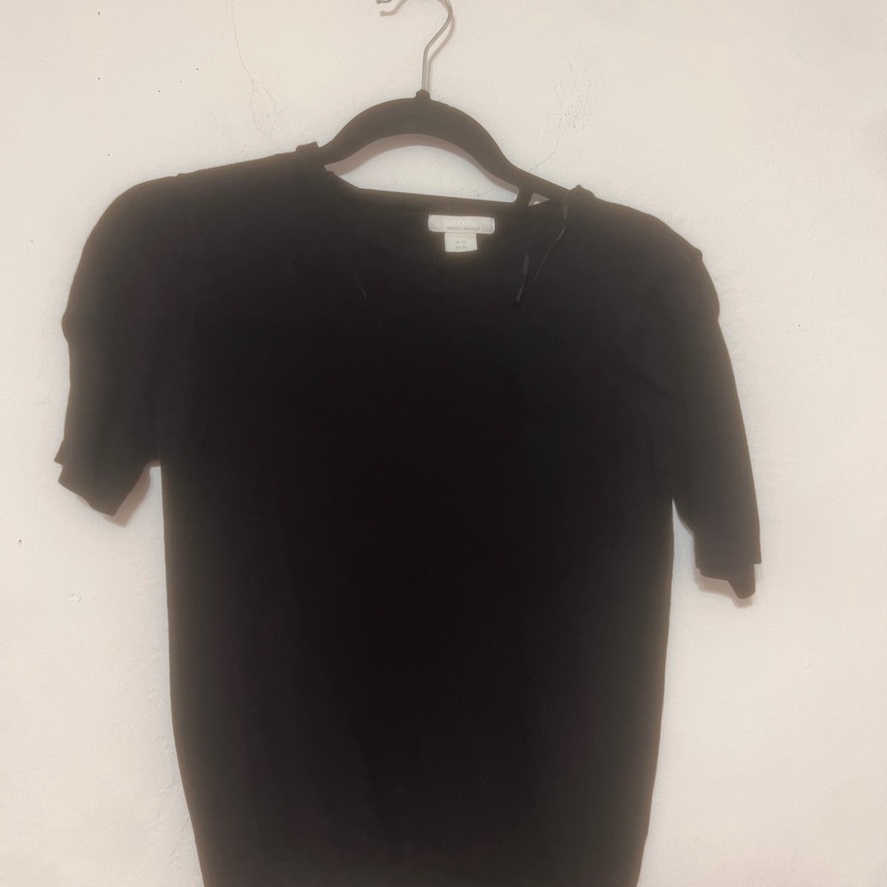 H&M Black Short Sleeve Tee